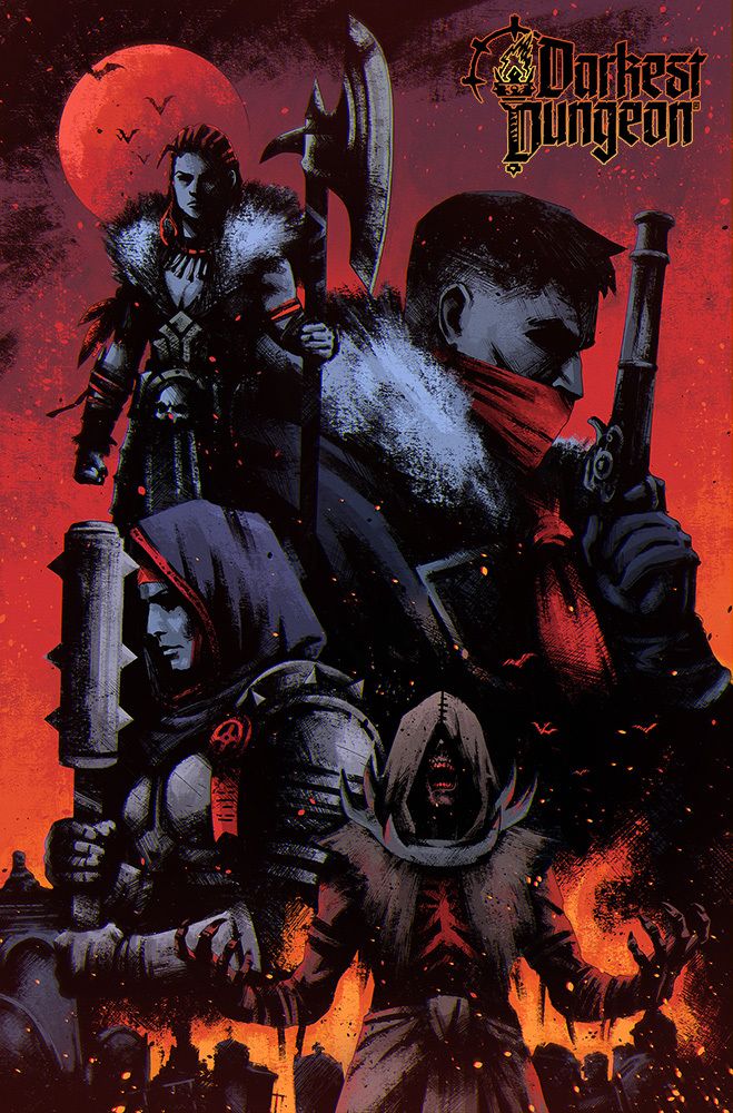 Darkest Dungeon graphic novel cover