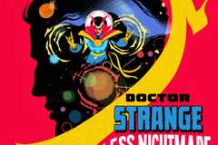 Doctor Strange Endless Nightmare cover showing the sorcerer Doctor Strange casting a spell against a large, black silhouette of his face