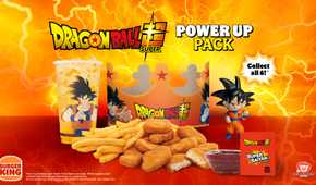Chicken nuggets, french fries, and Goku.