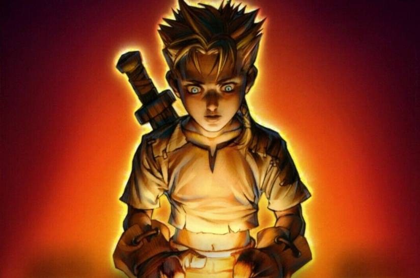 A sample of the Fable cover art for Xbox 360 shows a young man staring downward as if viewing a reflection.