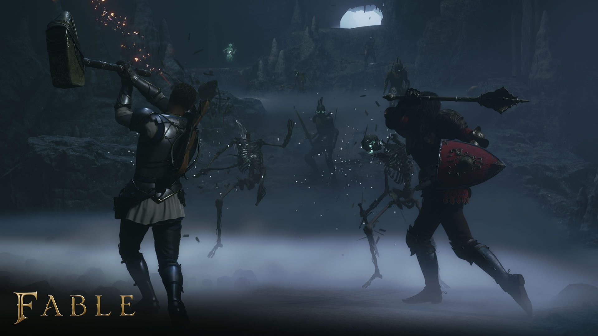 Fable Gamescom 2026 screenshot skeletons