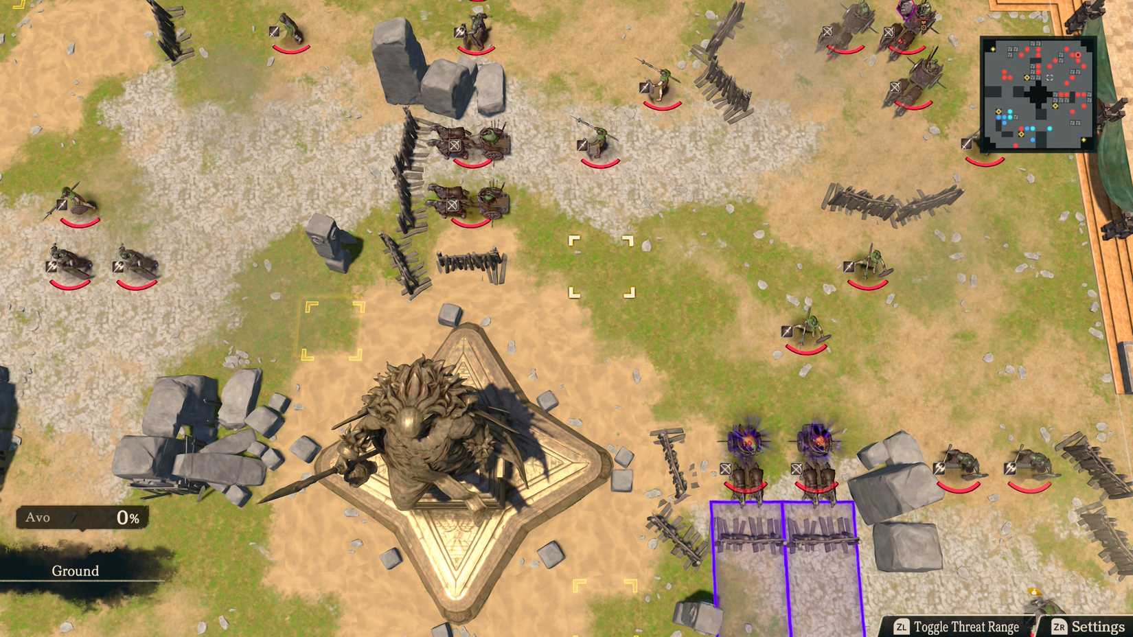 The map of the first qualifying round in the Heroic Games in Fire Emblem Fortune's Weave