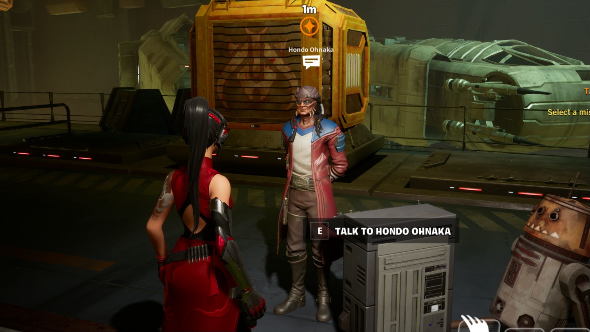 getting a quest from hondo ohnaka
