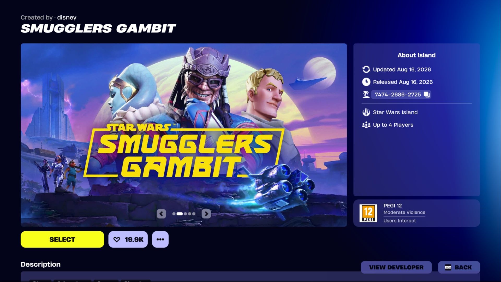 creative island selection smugglers gambit