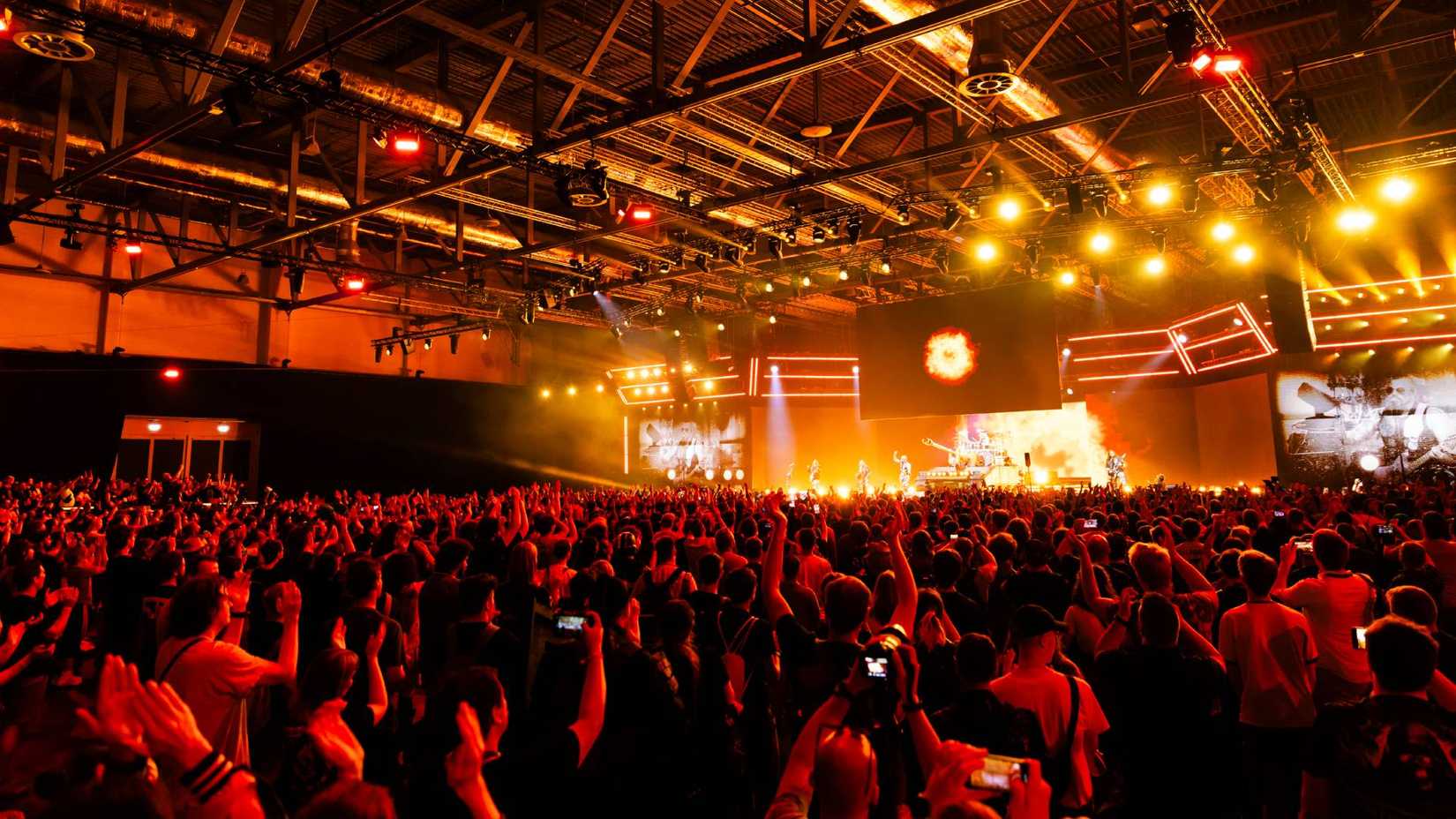 A huge crowd at Gamescom.