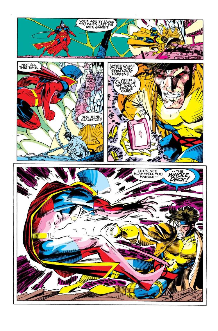 Gladiator-vs-Gambit-Uncanny-X-Men-v1-277-1991
