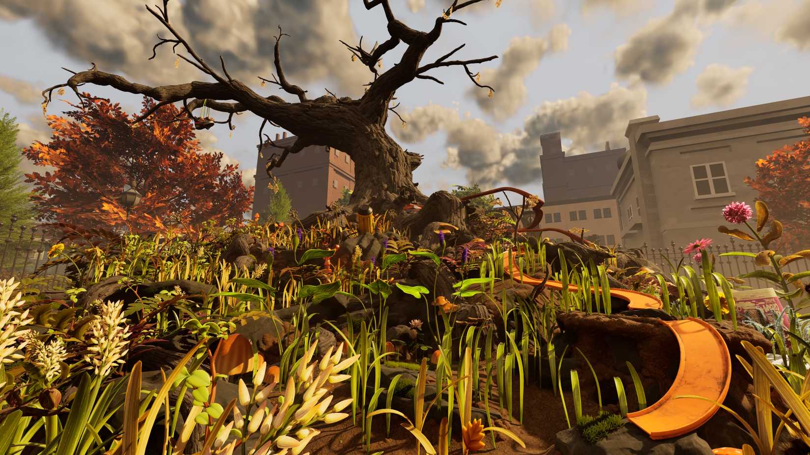 The dead oak tree zone in Grounded 2
