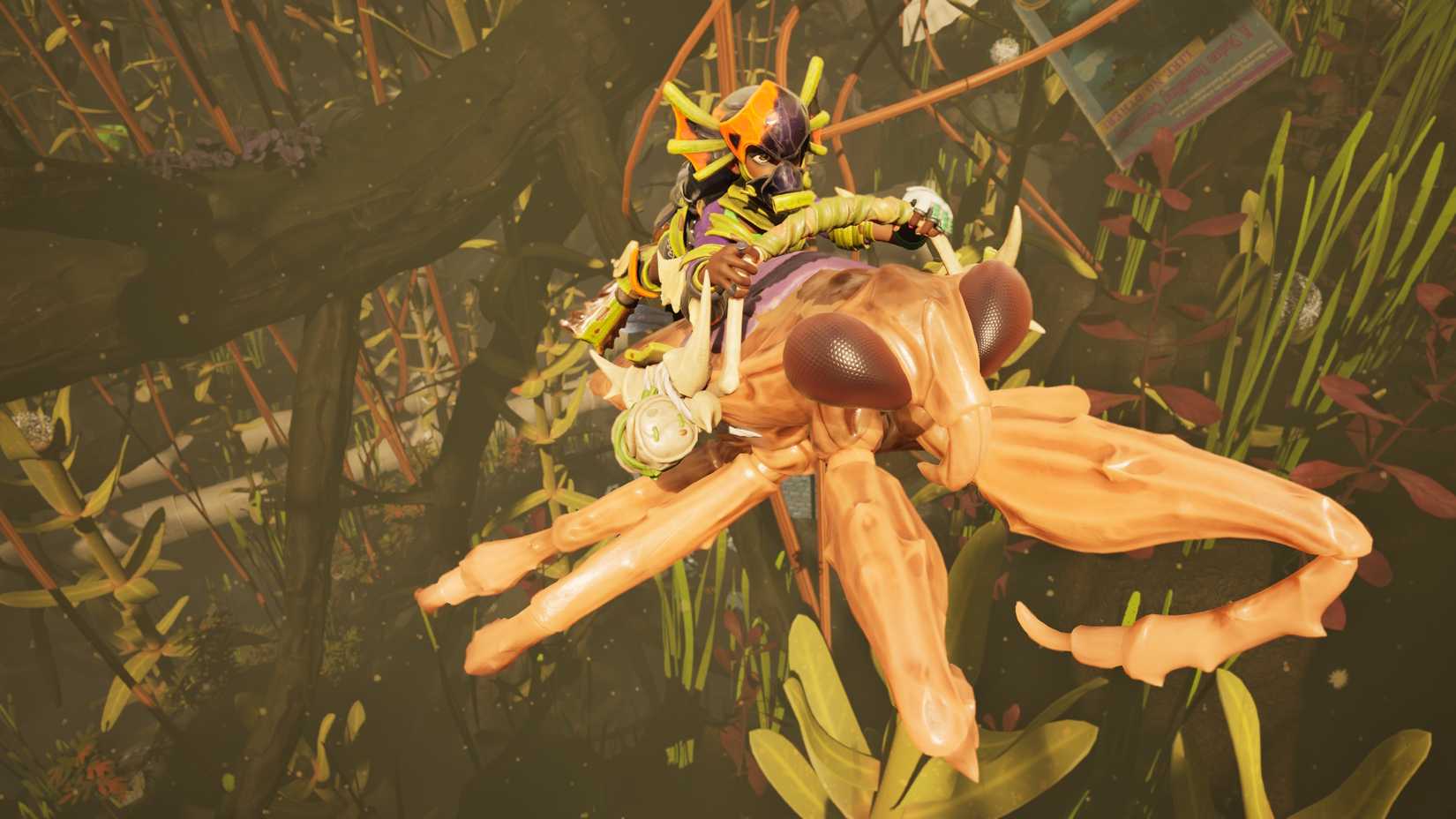 A Grounded 2 player riding the Toe Biter Buggy