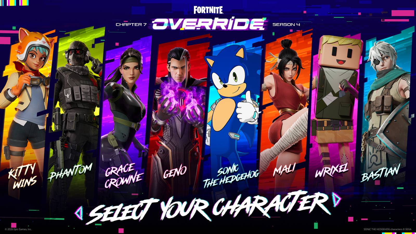 All battle pass skins in Fortnite Chapter 7 Season 4