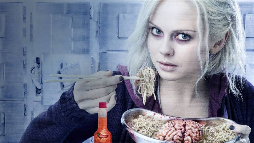 Liv Moore eating brains in iZombie