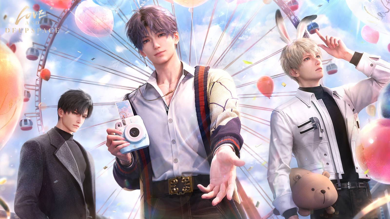 love and deepspace key art