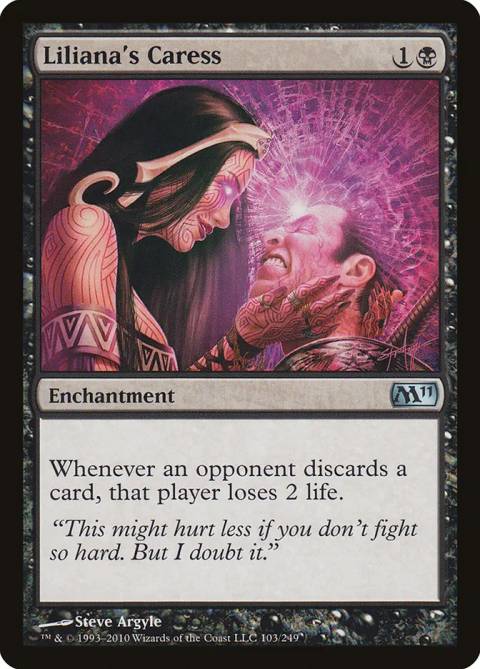 Liliana's Caress Card Art