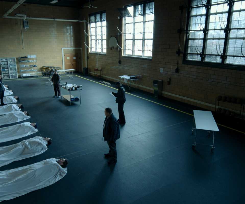 Many versions of Jason Dessen lie in body bags in Dark Matter season 2