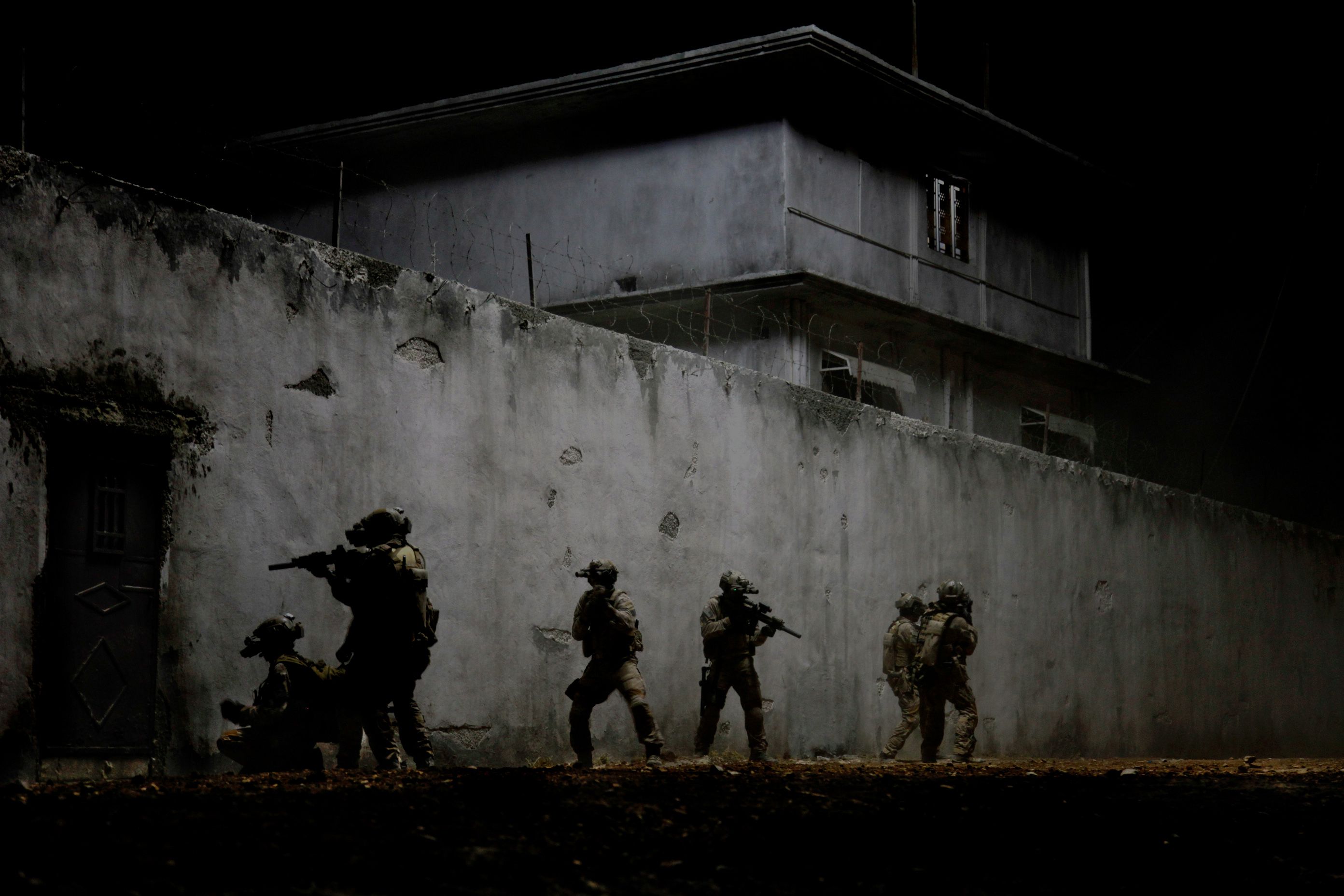 zero dark thirty dark raid scene
