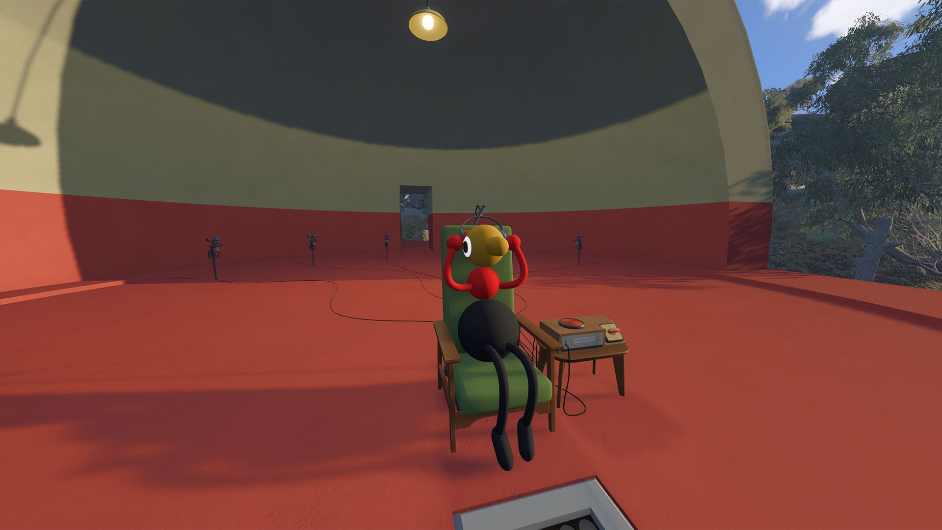 How to solve the microphone puzzle in Big Walk