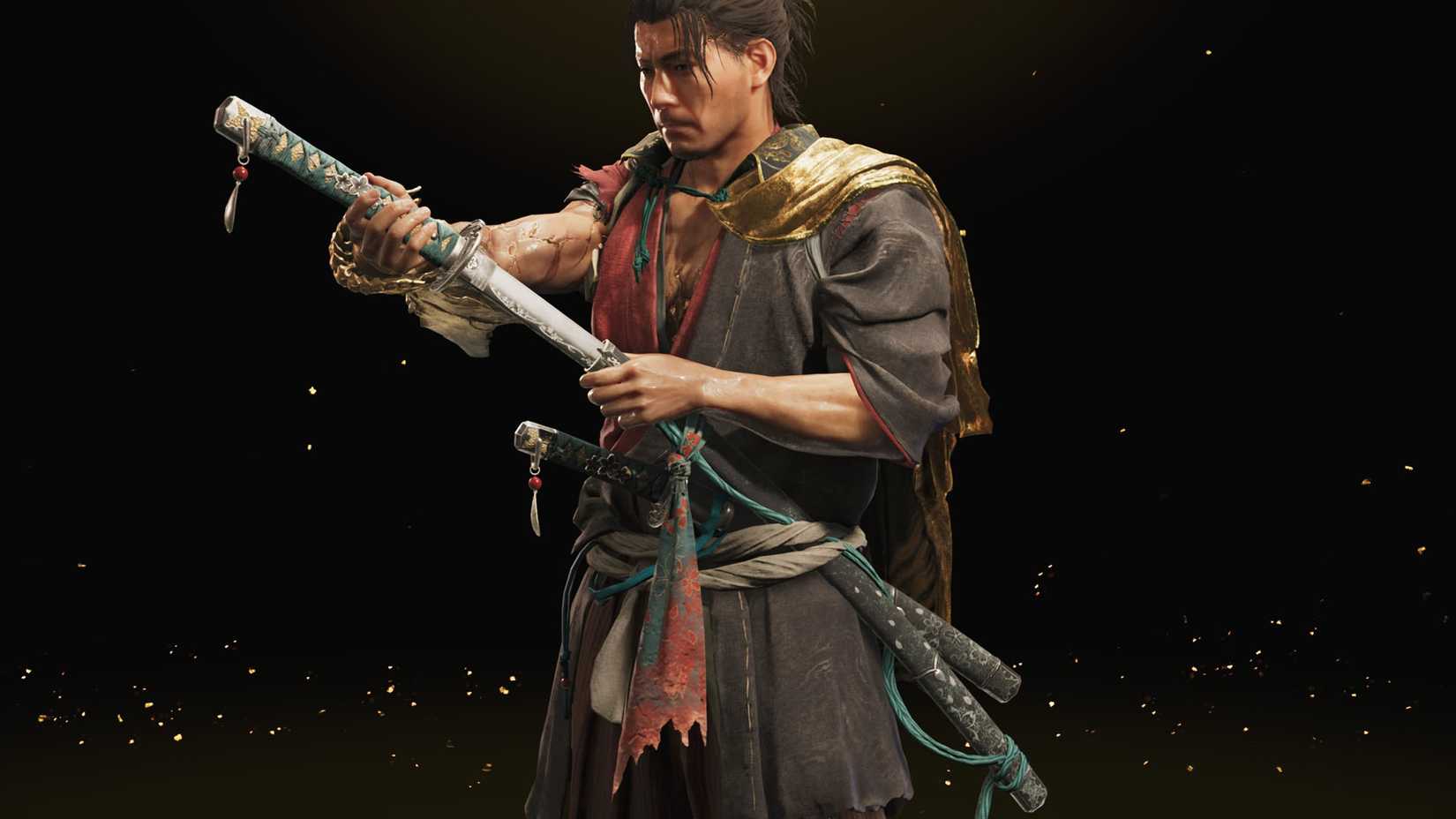 A Onimusha: Way of the Sword screenshot showing the Sakurahime sword