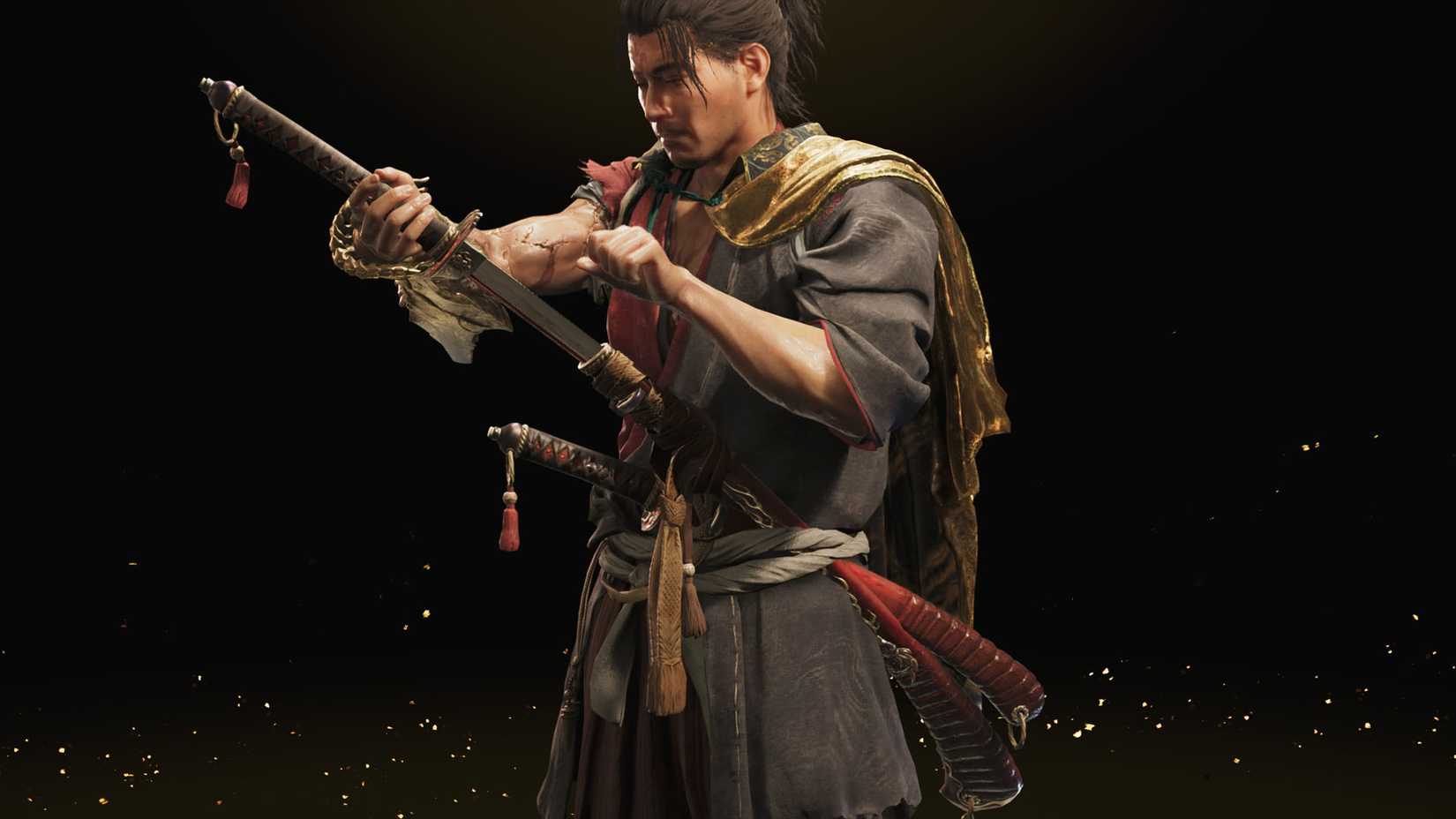 A Onimusha: Way of the Sword screenshot showing the Ura-giri sword