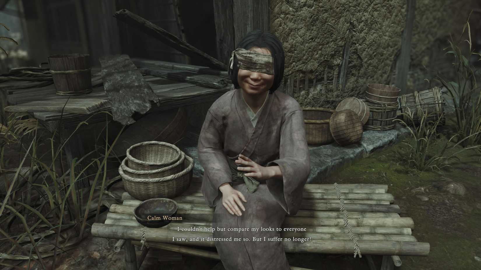 A Onimusha: Way of the Sword screenshot showing the Calm Woman