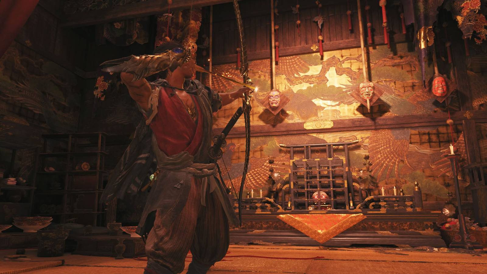 How to solve the mask puzzle in Onimusha Way of the Sword