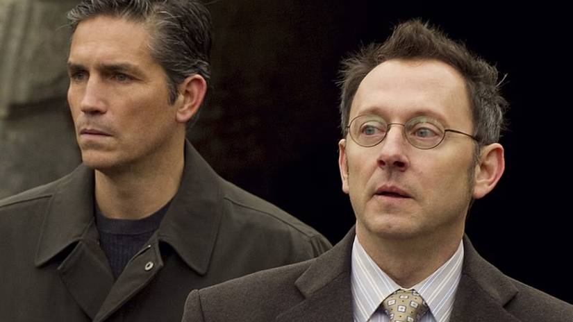 James Caviezel, left, and Michael Emerson star in Person of Interest.