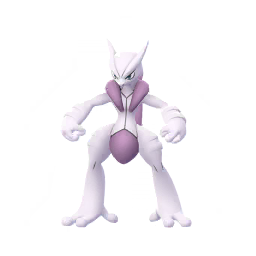 Mewtwo X, as seen in Pokémon Go
