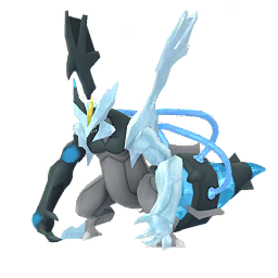 Black Kyurem, as seen in Pokémon Go