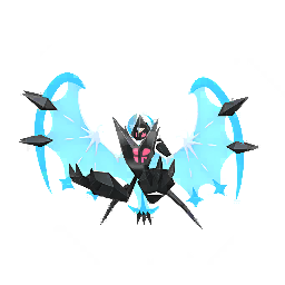 Dawn Wings Necrozma, as seen in Pokémon Go