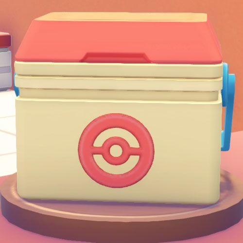 A Pokémon Pokopia image of one of the "Fetch Scales for Feebas" event