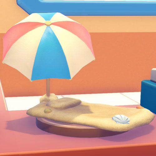 A Pokémon Pokopia image of one of the "Fetch Scales for Feebas" event