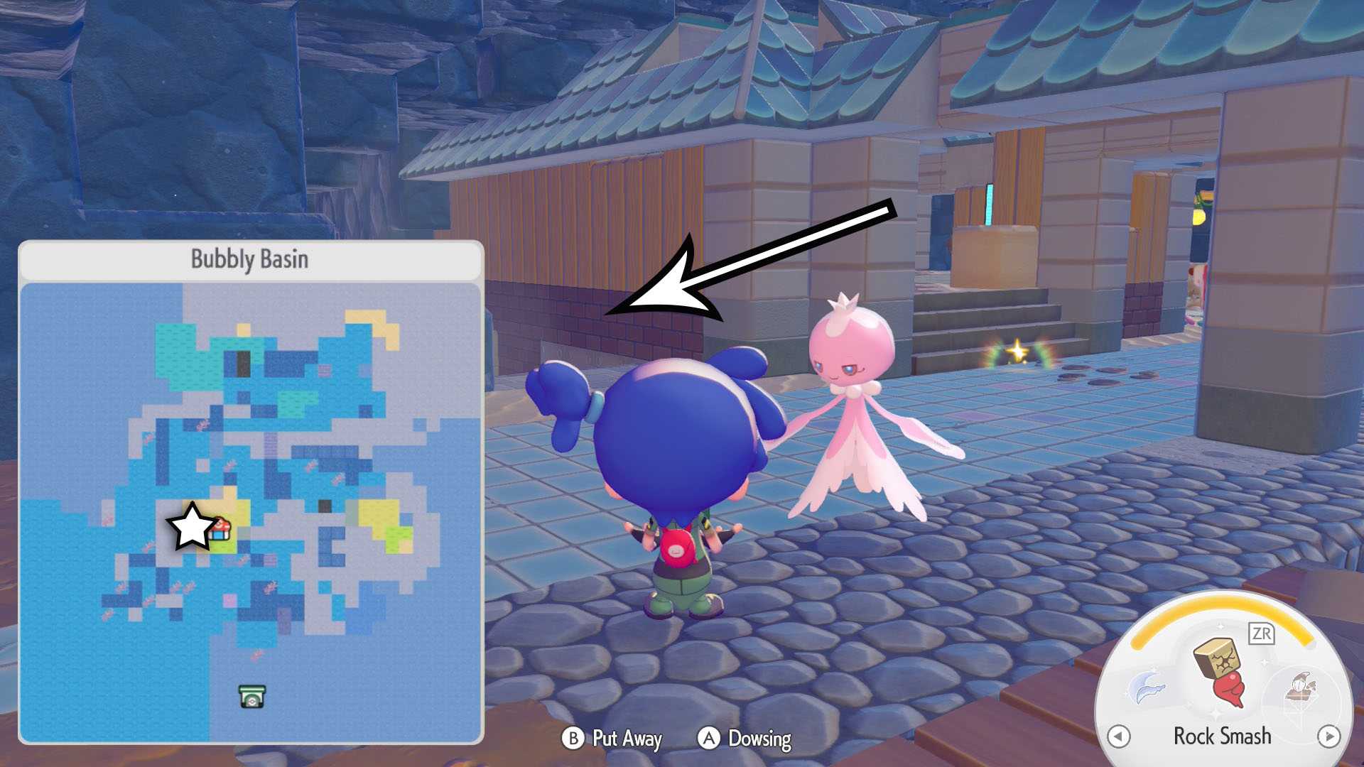 Map Graphiv All treasure map locations in Pokémon Pokopia's Bubbly Basin DLC
