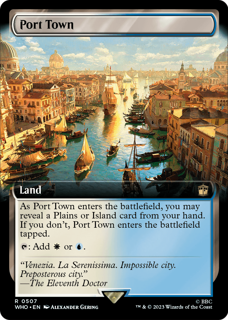 Port Town - Doctor Who 507 mtg