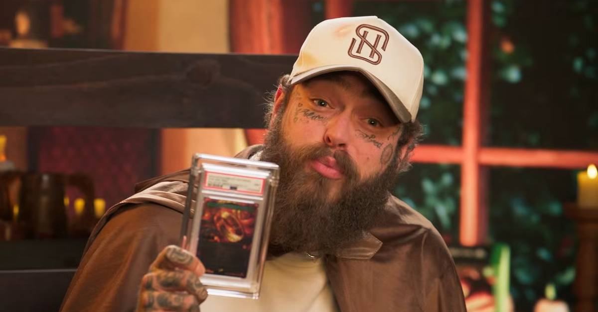 Post Malone Actually Plays His $2 Million MTG One Ring Card