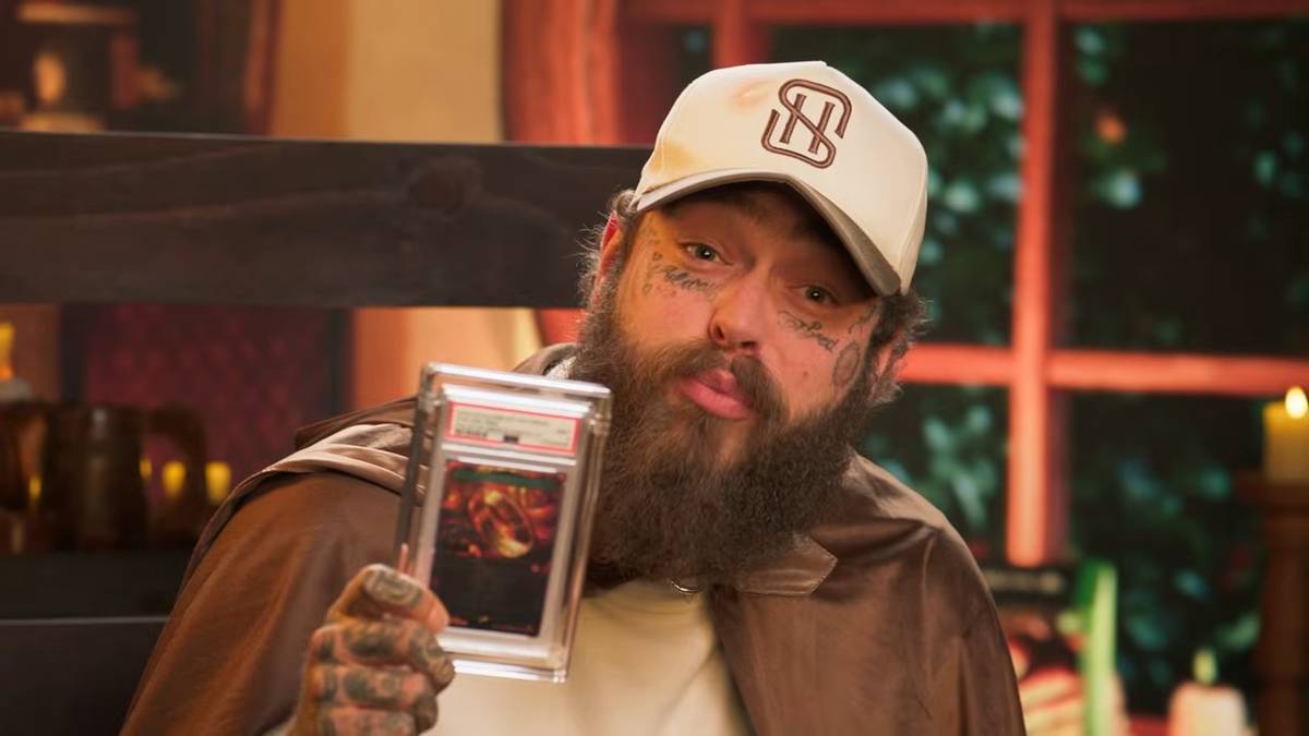 Post Malone Actually Plays His Million MTG One Ring Card Post Malone Actually Plays His Million MTG One Ring Card