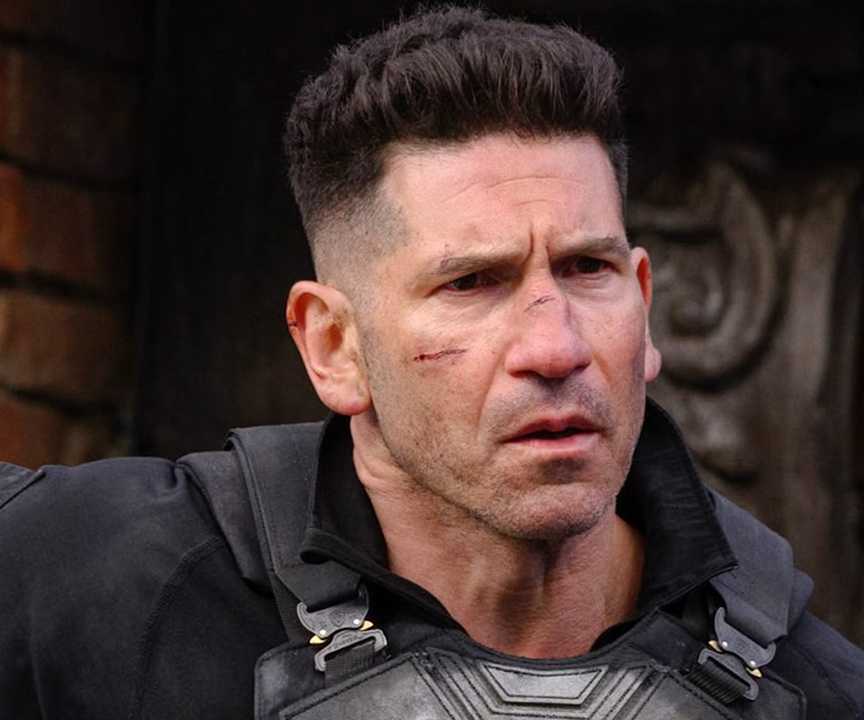 Jon Bernthal is Frank Castle in The Punisher.