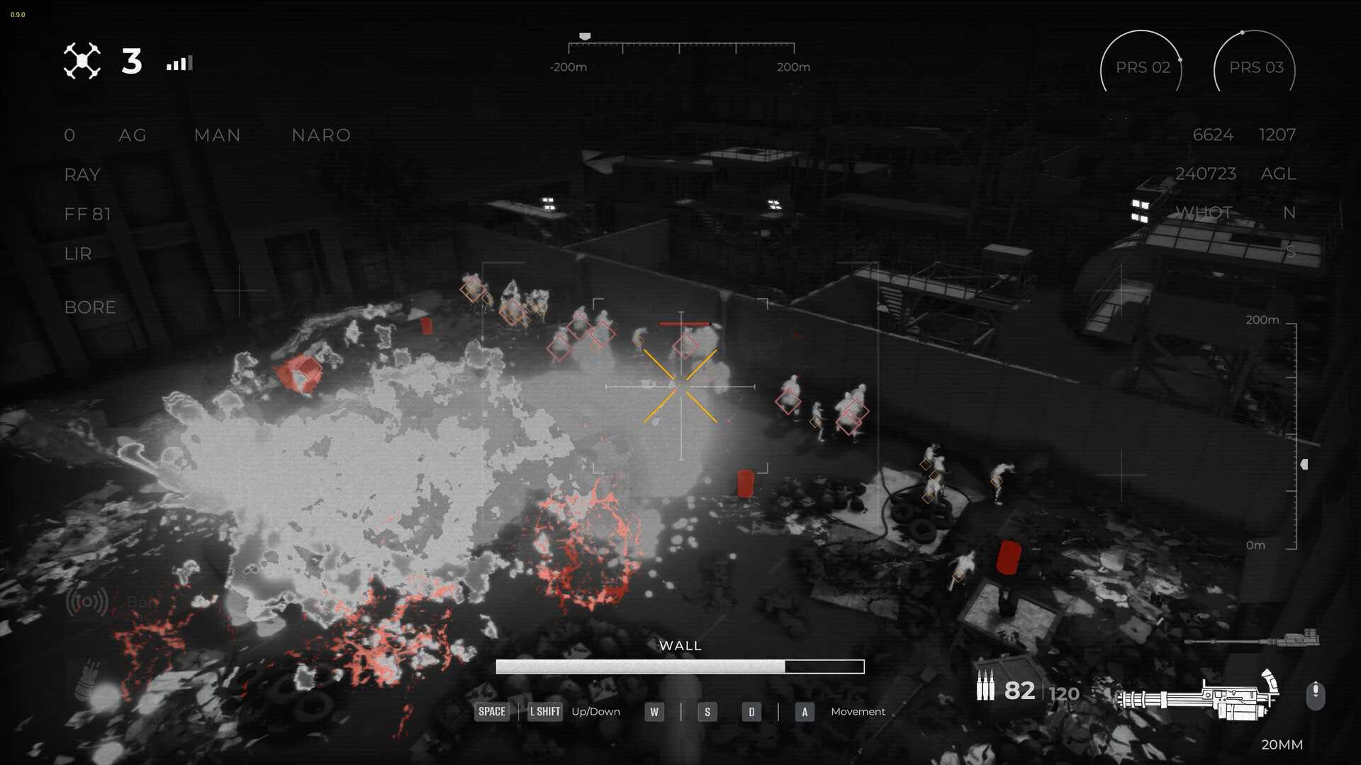 quarantine zone drone attack