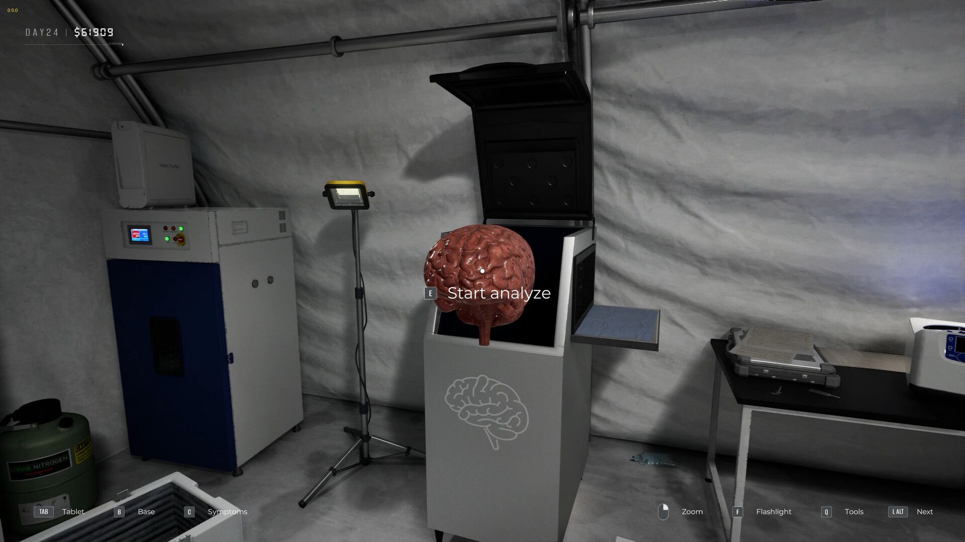Quarantine Zone lab
