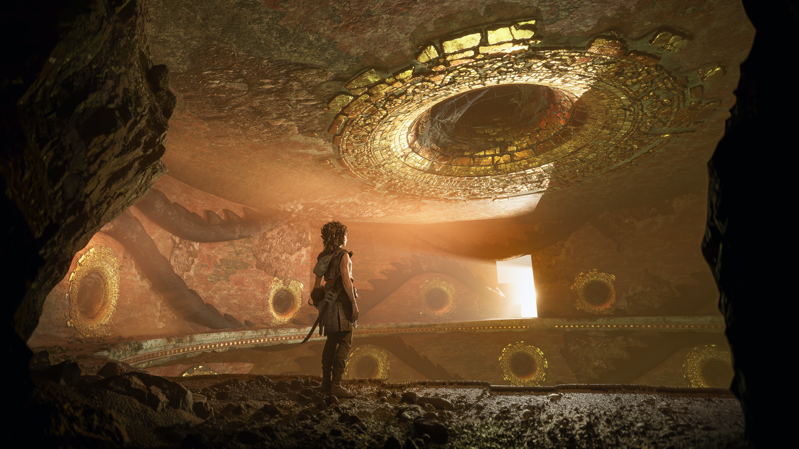 Resonance: A Plague Tale Legacy inside ruins