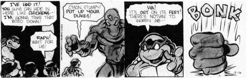 TMNT Teenage Mutant Ninja Turtles Comic Strip