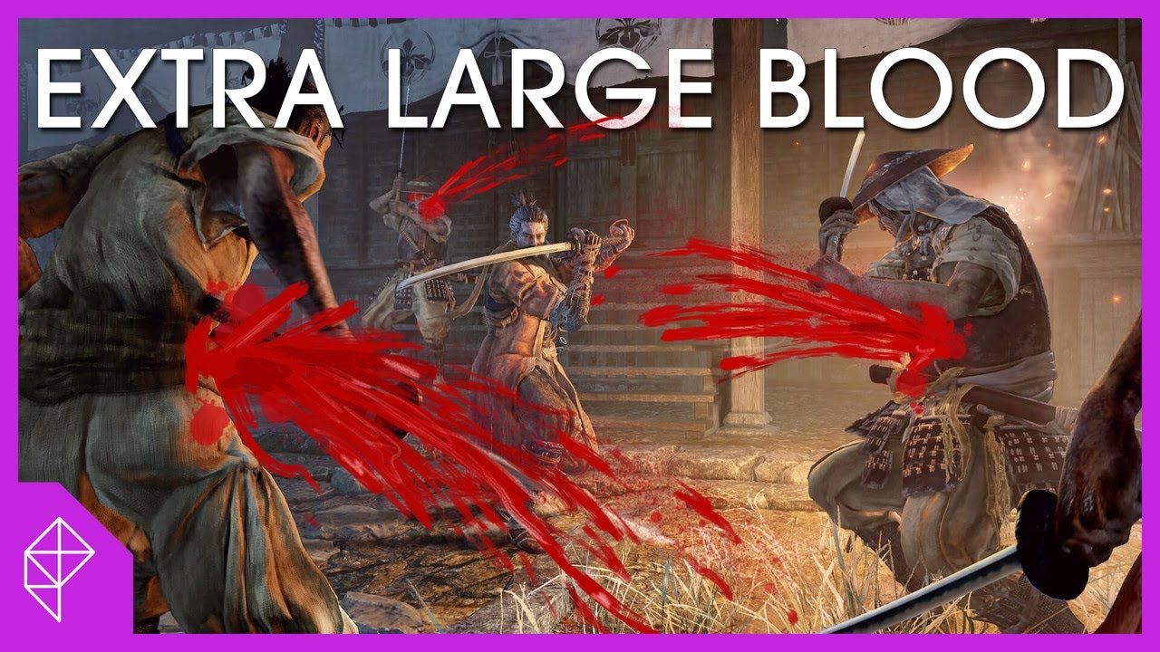 Sekiro and a brief history of spraying blood all over the darn place