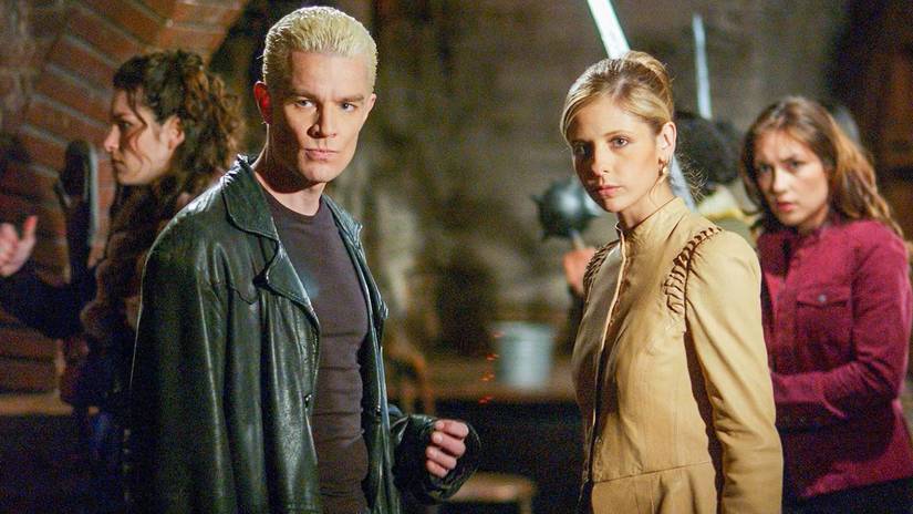 Spike and Buffy in the seventh season of Buffy the Vampire Slayer