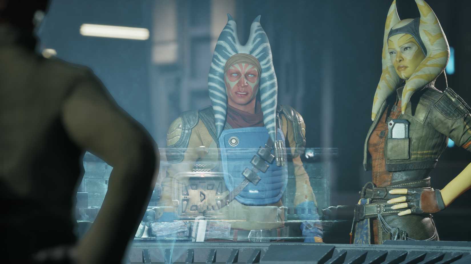 Hawks at the holotable in Star Wars Zero Company