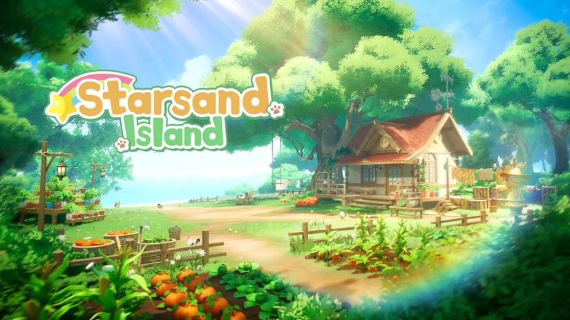 A thumbnail for a trailer of Starsand Island.