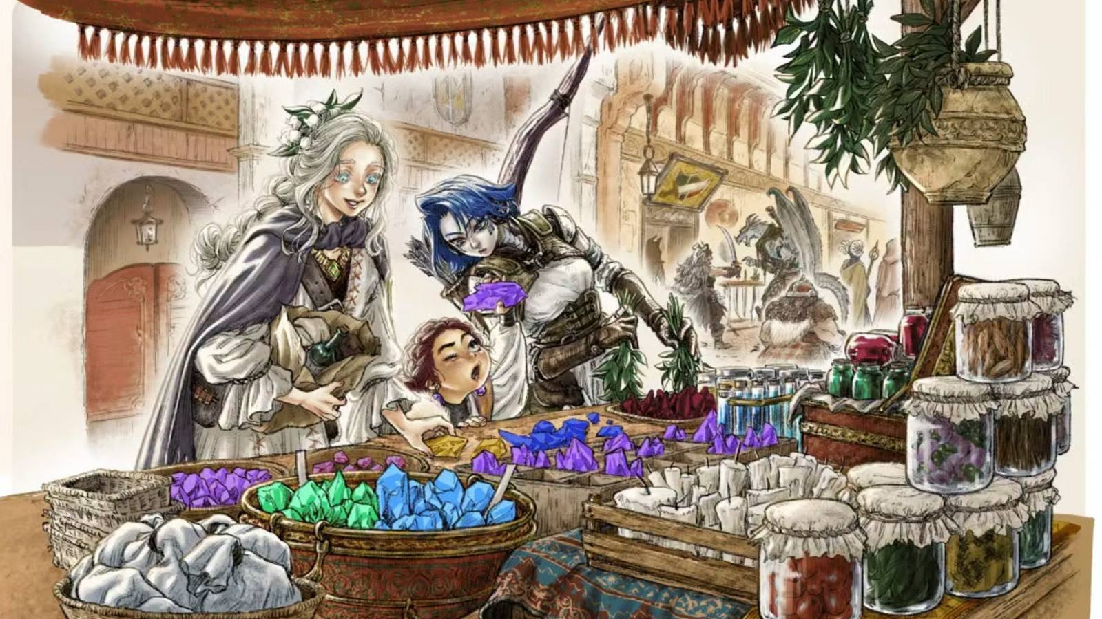Concept art from Sword World RPG english version