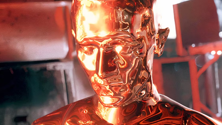 Robert Patrick's T-1000 uses his liquid metal to change shape