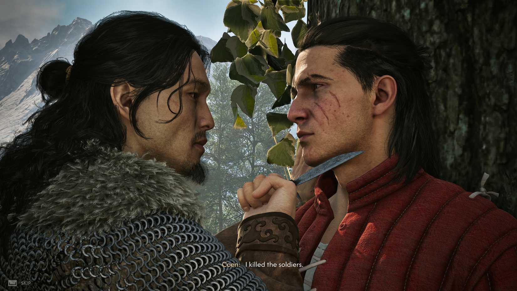 Coen and Crake in The Blood of Dawnwalker.