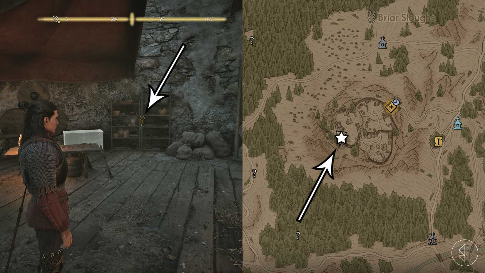 'The Firebrand' quest walkthrough in The Blood of Dawnwalker