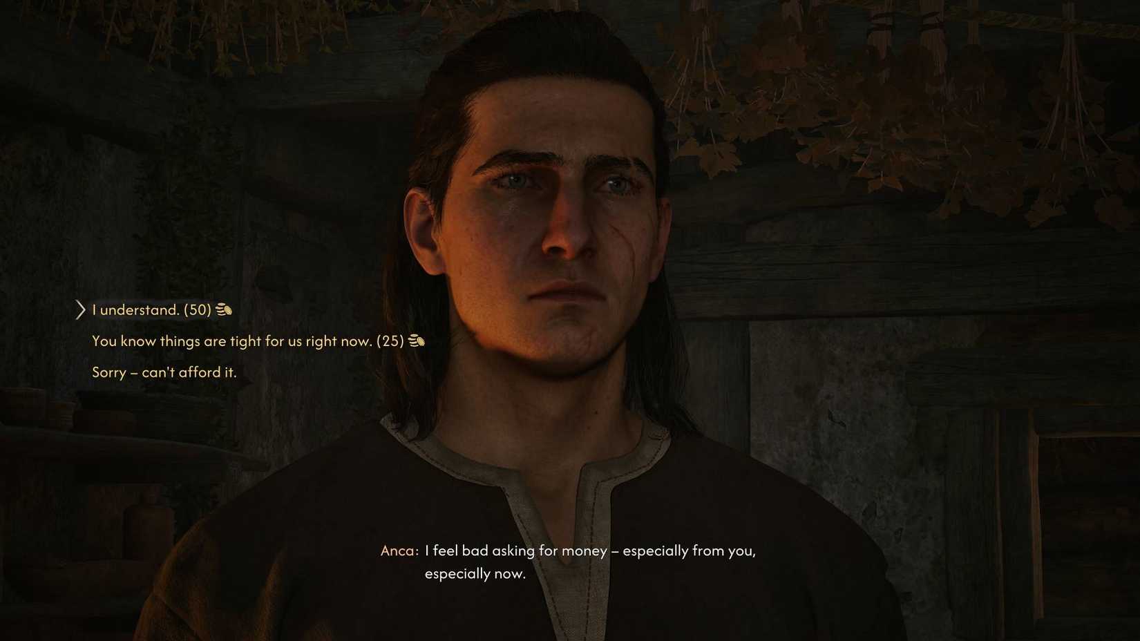 A close up of Coen in The Blood of Dawnwalker.