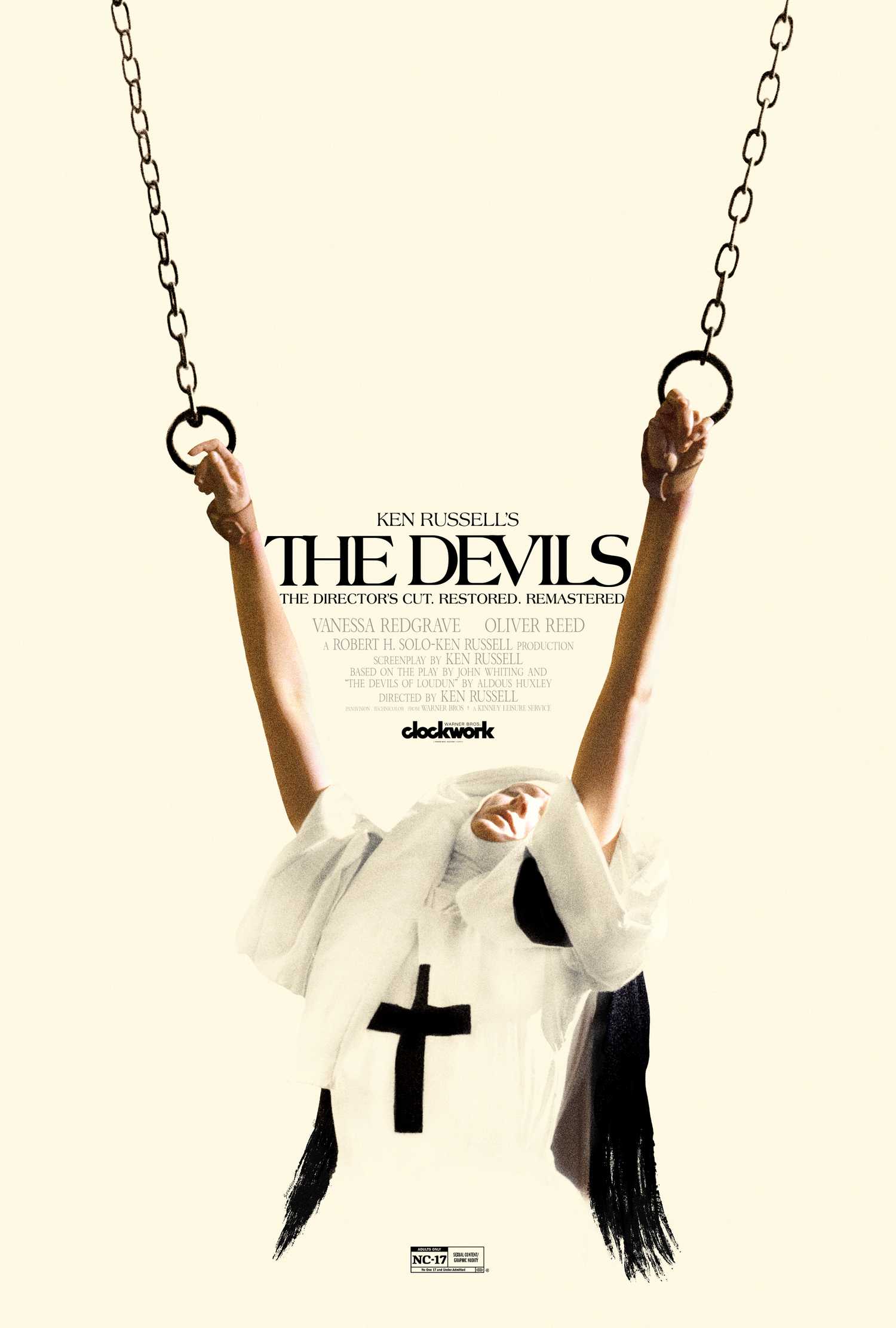 Ken Russell's The Devils 4K restoration poster