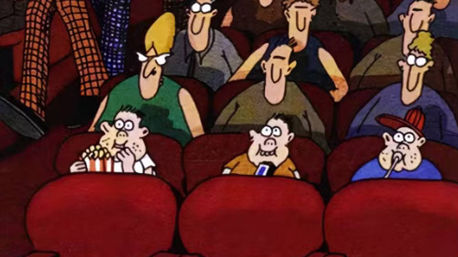 10 Near-Perfect Far Side Comics About Movies