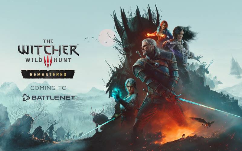 The Witcher 3 Wild Hunt key promotional art